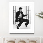 Elvis Presley by  Bridgeman Images on GIANT ART - black and white  photography