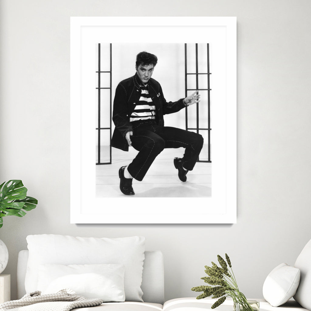 Elvis Presley by  Bridgeman Images on GIANT ART - black and white  photography