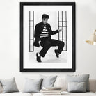 Elvis Presley by  Bridgeman Images on GIANT ART - black and white  photography