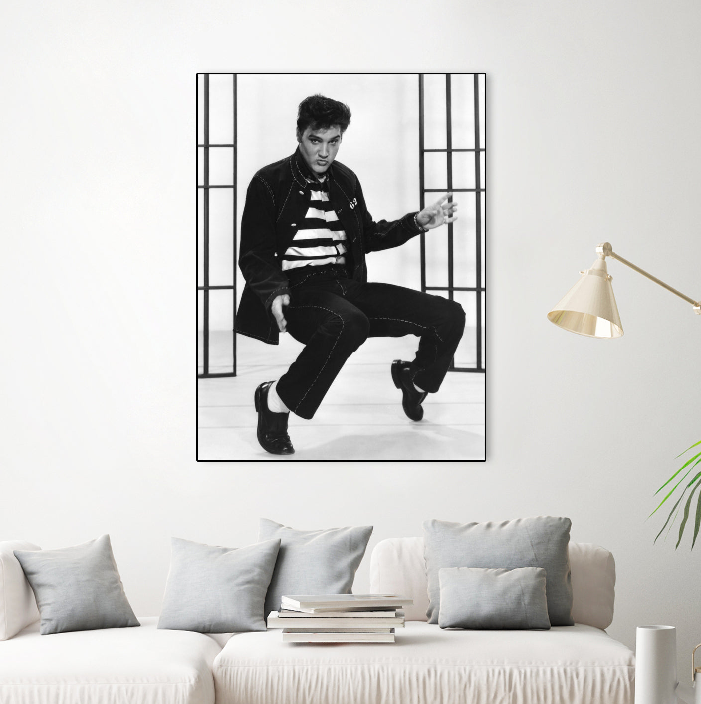 Elvis Presley by  Bridgeman Images on GIANT ART - black and white  photography