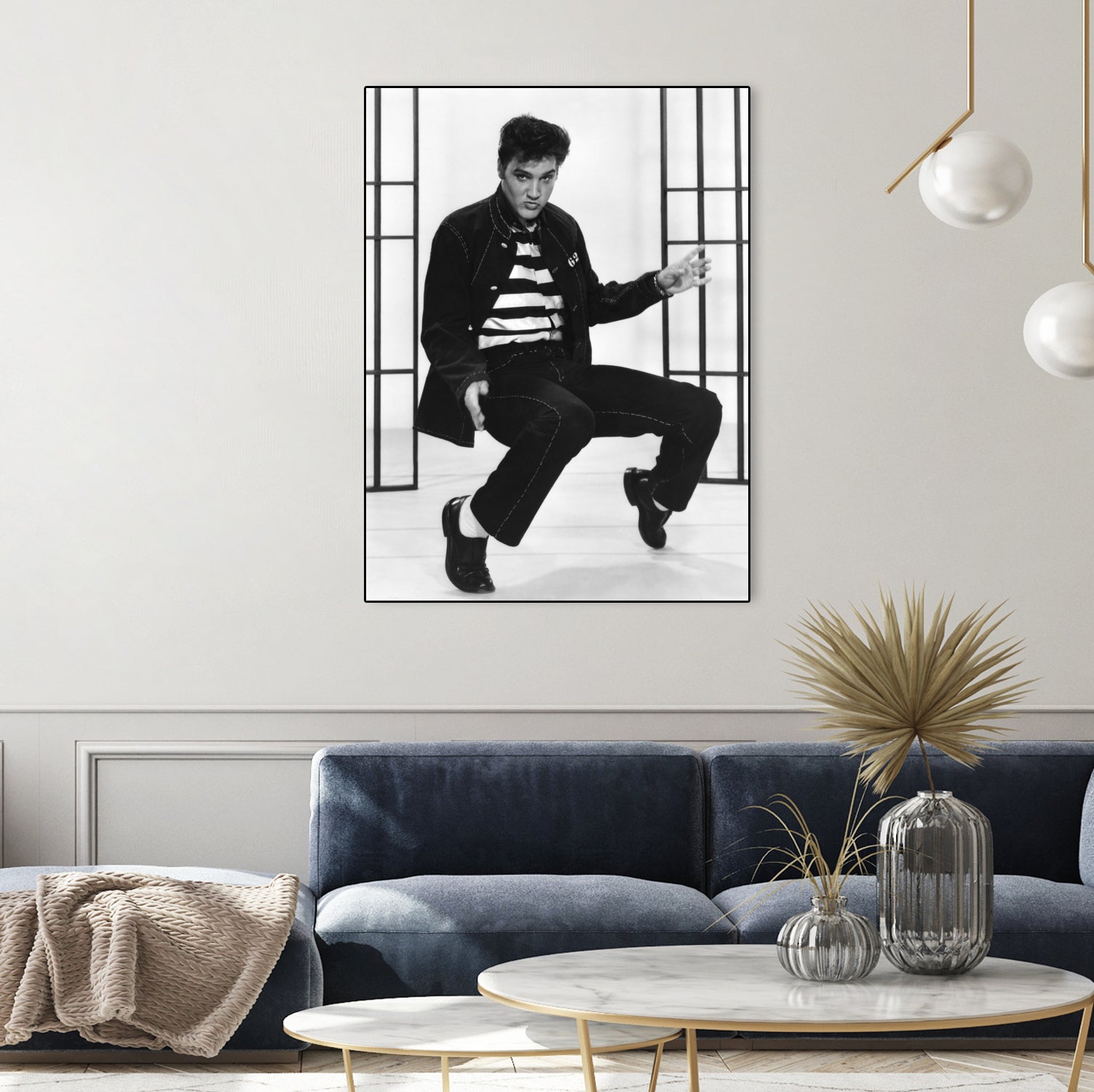 Elvis Presley by  Bridgeman Images on GIANT ART - black and white  photography