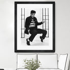 Elvis Presley by  Bridgeman Images on GIANT ART - black and white  photography