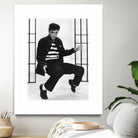 Elvis Presley by  Bridgeman Images on GIANT ART - black and white  photography