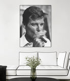 Roger Moore  by © Classic Picture Library / Bridgeman Images on GIANT ART - black and white photography