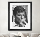 Roger Moore  by © Classic Picture Library / Bridgeman Images on GIANT ART - black and white photography