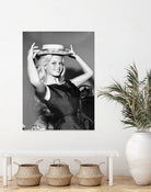 Brigitte Bardot, c.1950-60  by August Di Giovanni, Bridgeman Images  on GIANT ART - black and white  photography 