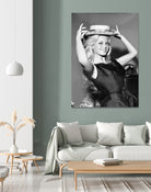 Brigitte Bardot, c.1950-60  by August Di Giovanni, Bridgeman Images  on GIANT ART - black and white  photography 