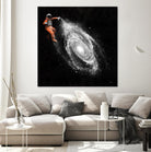 Space Art by Florent Bodart on GIANT ART - orange digital