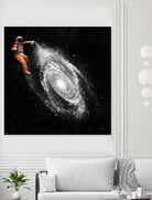 Space Art by Florent Bodart on GIANT ART - orange digital