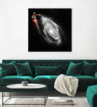 Space Art by Florent Bodart on GIANT ART - orange digital