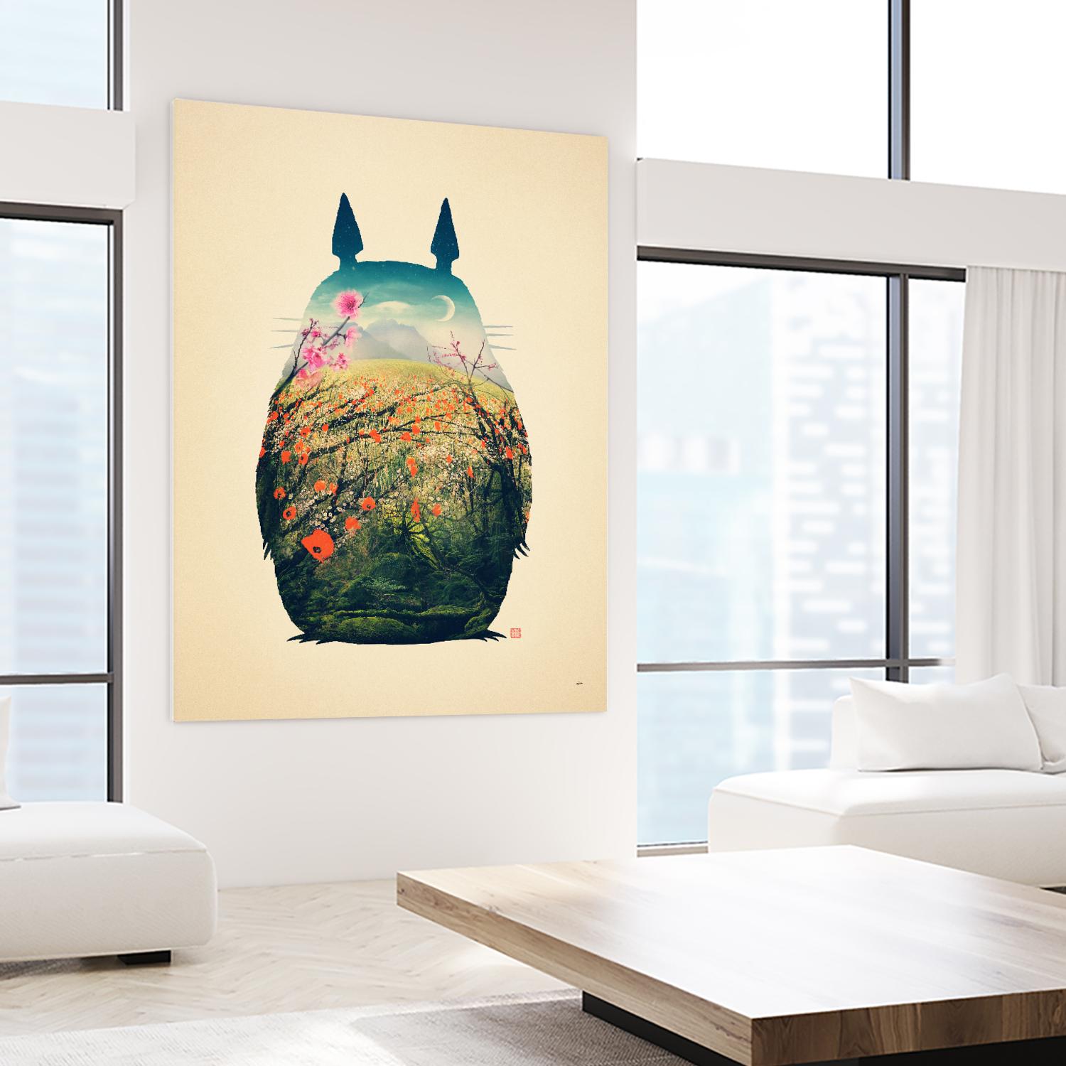 Tonari No Totoro by Victor Vercesi on GIANT ART