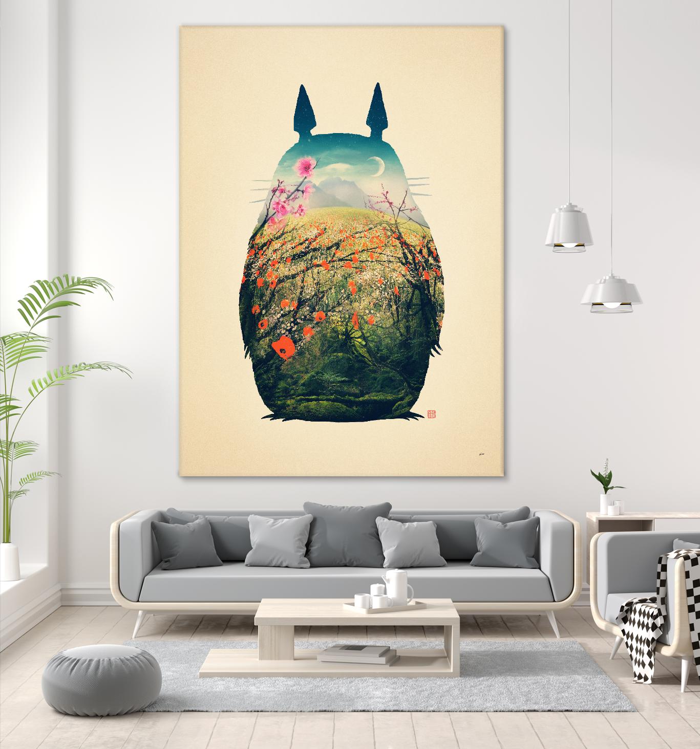 Tonari No Totoro by Victor Vercesi on GIANT ART