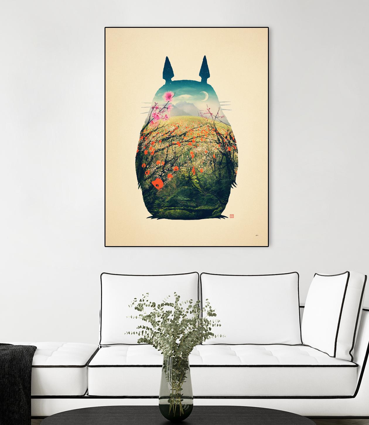 Tonari No Totoro by Victor Vercesi on GIANT ART