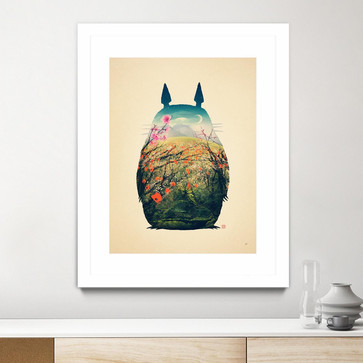 Tonari No Totoro by Victor Vercesi on GIANT ART