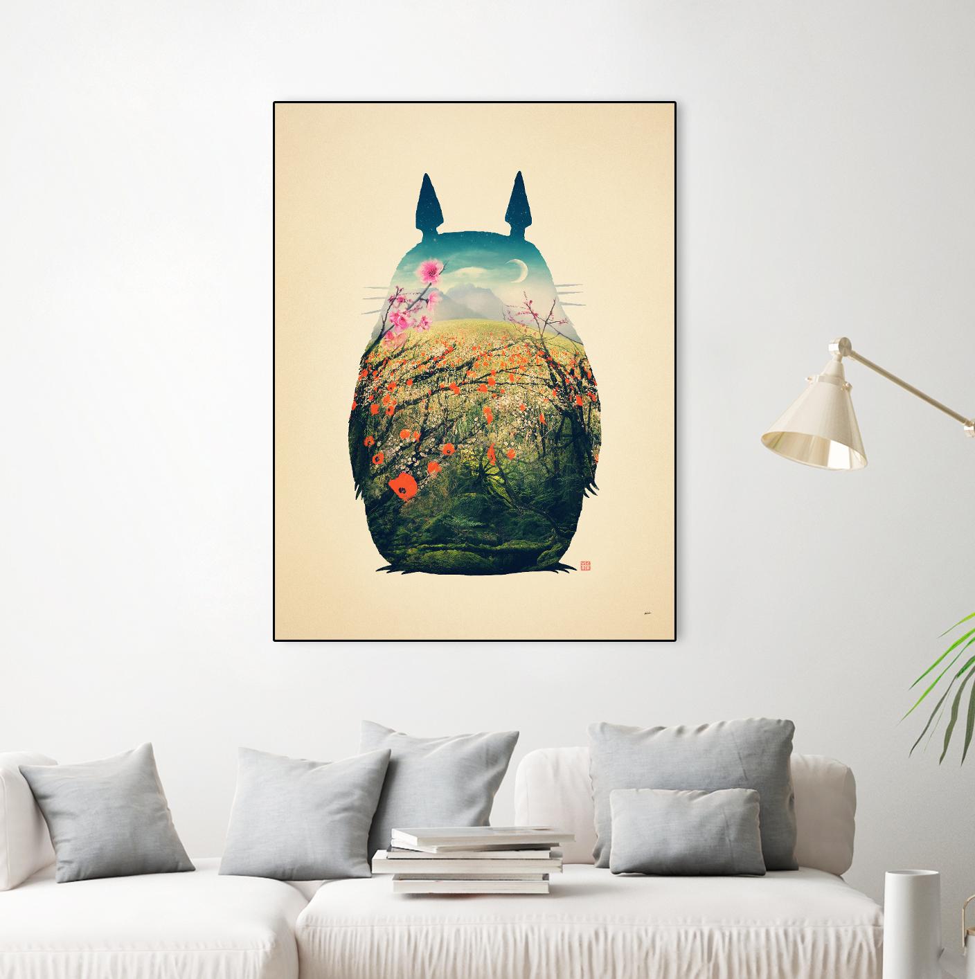 Tonari No Totoro by Victor Vercesi on GIANT ART