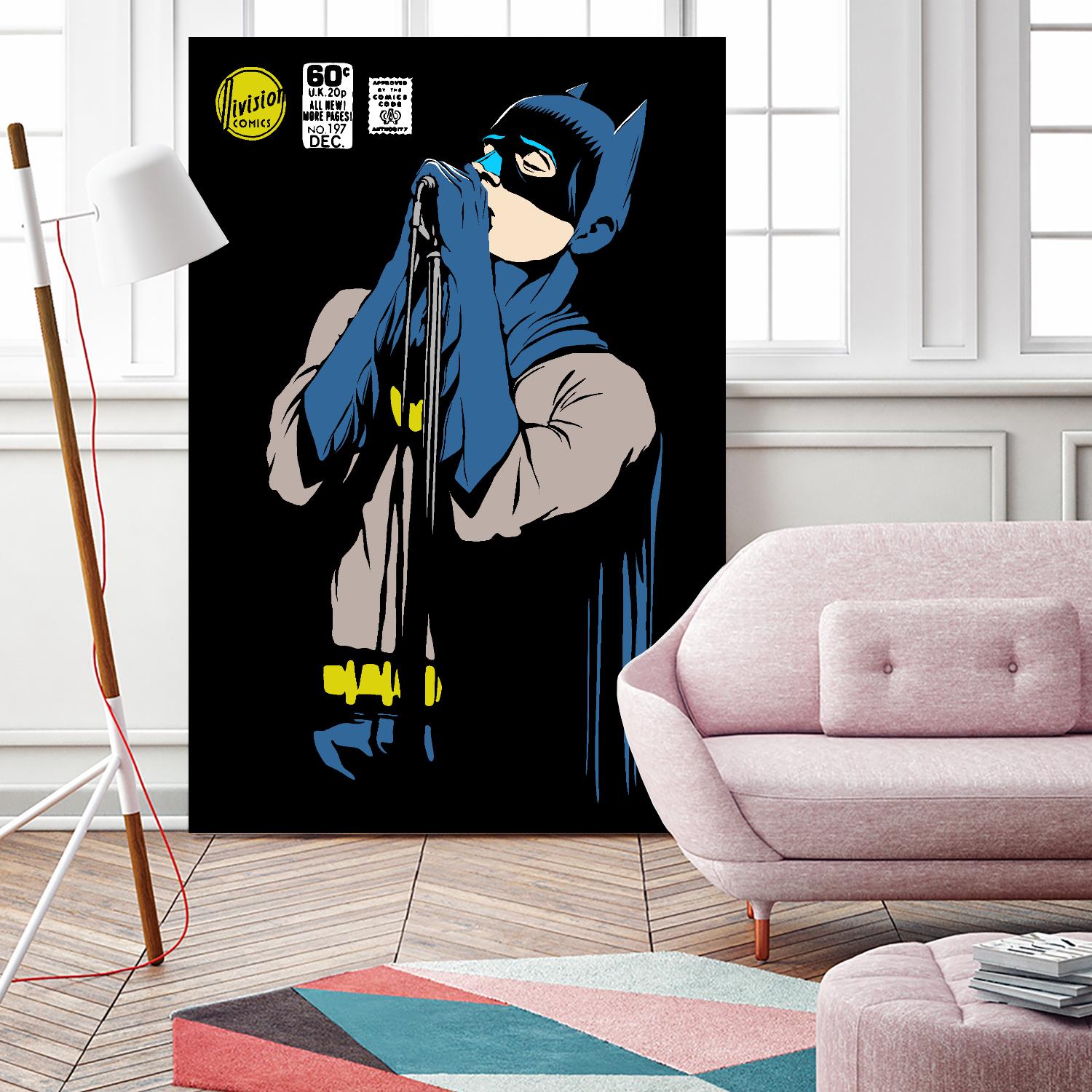 Shadowplay by Butcher Billy on GIANT ART - blue digital cartoon