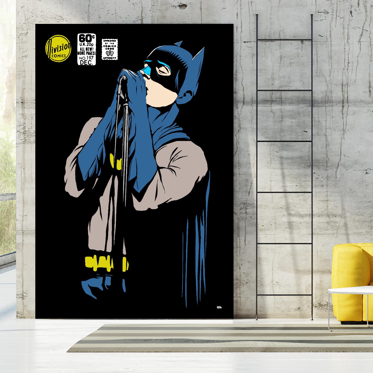 Shadowplay by Butcher Billy on GIANT ART - blue digital cartoon