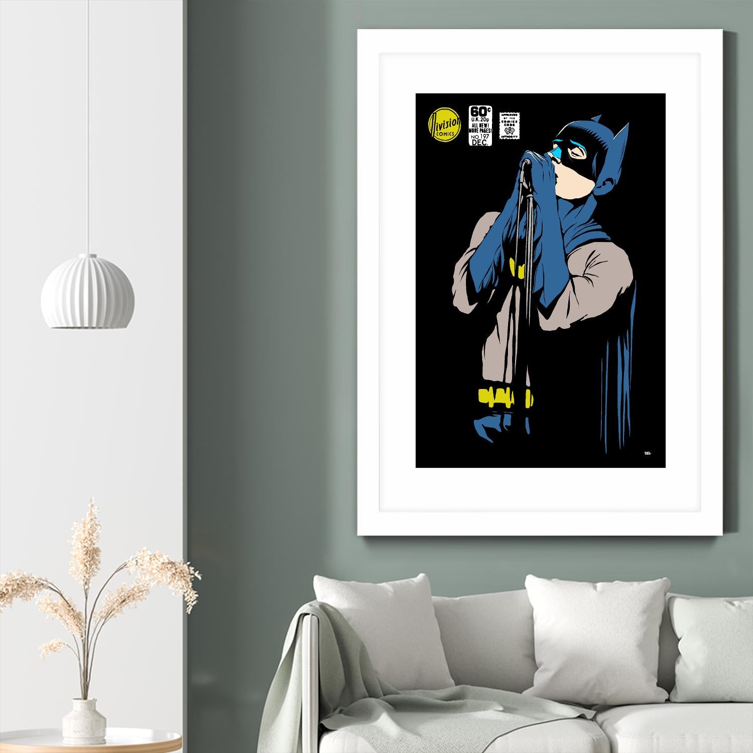 Shadowplay by Butcher Billy on GIANT ART - blue digital cartoon