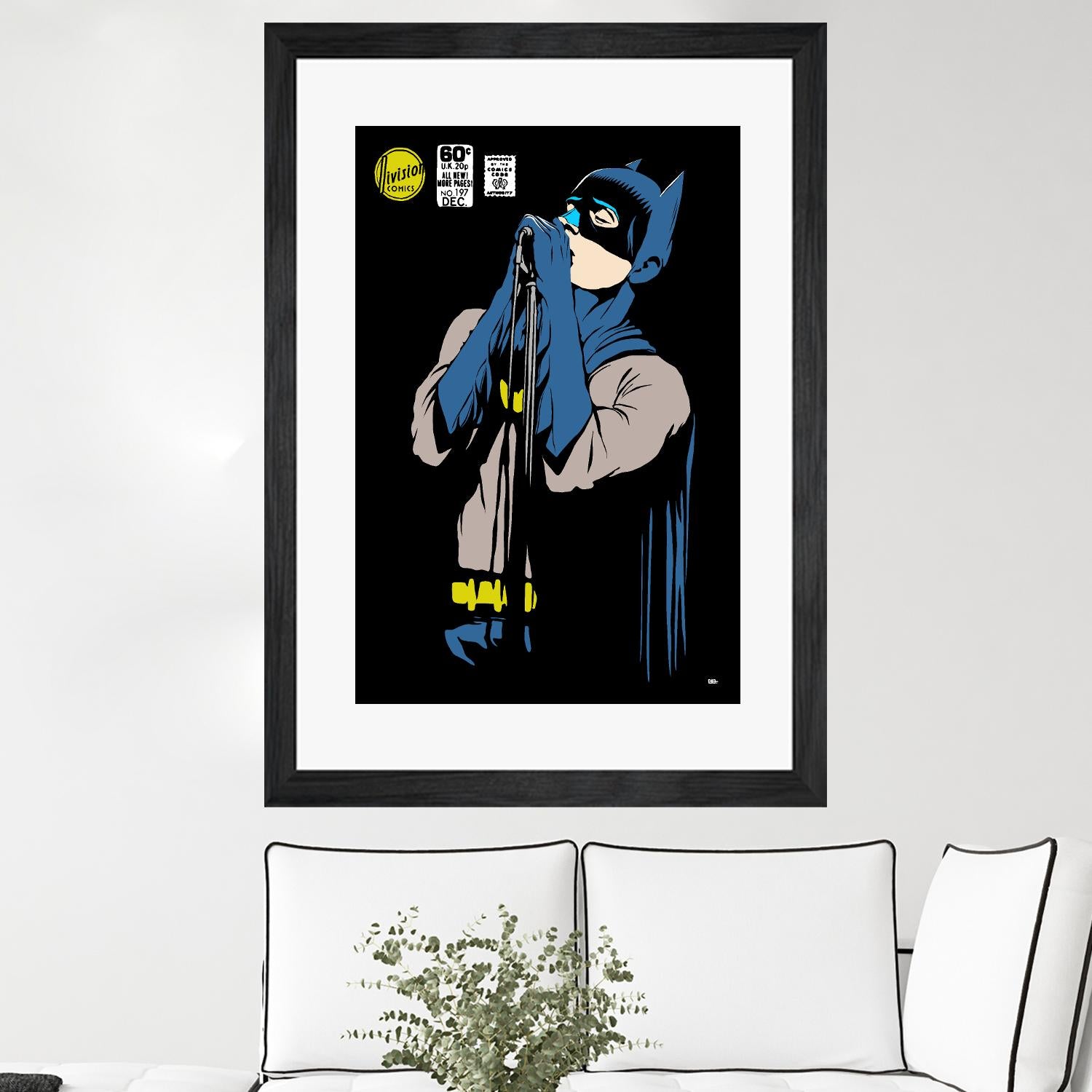 Shadowplay by Butcher Billy on GIANT ART - blue digital cartoon