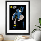 Shadowplay by Butcher Billy on GIANT ART - blue digital cartoon