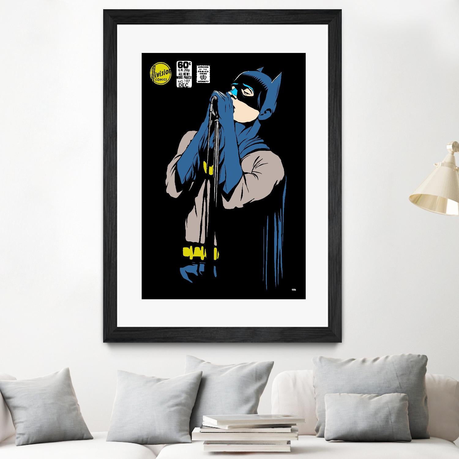 Shadowplay by Butcher Billy on GIANT ART - blue digital cartoon