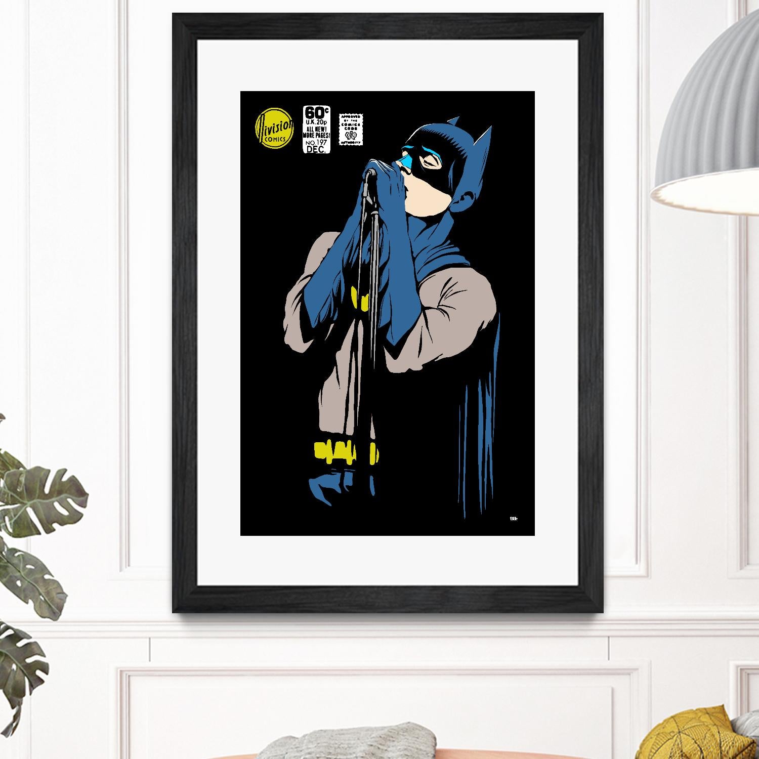 Shadowplay by Butcher Billy on GIANT ART - blue digital cartoon