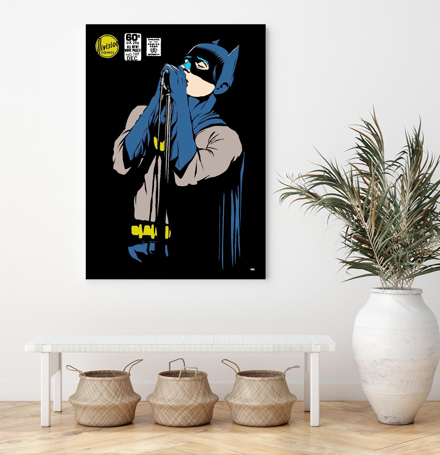 Shadowplay by Butcher Billy on GIANT ART - blue digital cartoon