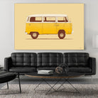 Yellow Van by Florent Bodart on GIANT ART