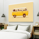 Yellow Van by Florent Bodart on GIANT ART