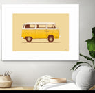 Yellow Van by Florent Bodart on GIANT ART