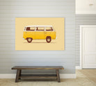 Yellow Van by Florent Bodart on GIANT ART