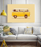 Yellow Van by Florent Bodart on GIANT ART
