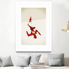 Speed of Light  by Jason Ratliff on GIANT ART - red  digital super hero