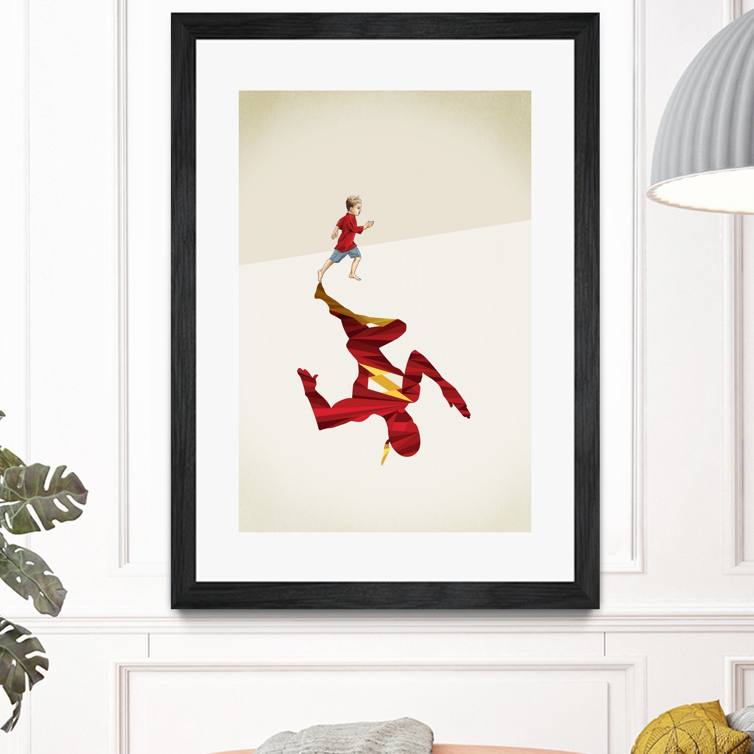 Speed of Light  by Jason Ratliff on GIANT ART - red  digital super hero