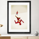 Speed of Light  by Jason Ratliff on GIANT ART - red  digital super hero