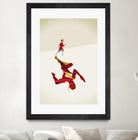 Speed of Light  by Jason Ratliff on GIANT ART - red  digital super hero