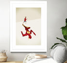 Speed of Light  by Jason Ratliff on GIANT ART - red  digital super hero