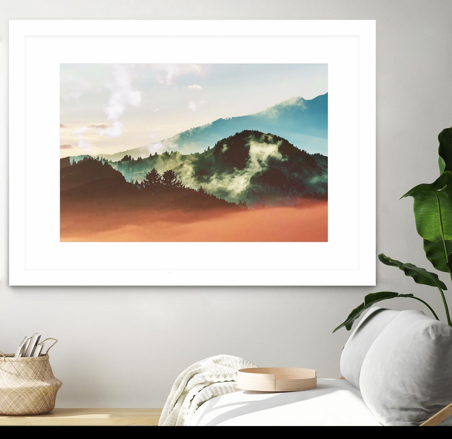 Mighty Mountain by 83 oranges on GIANT ART - digital mountains