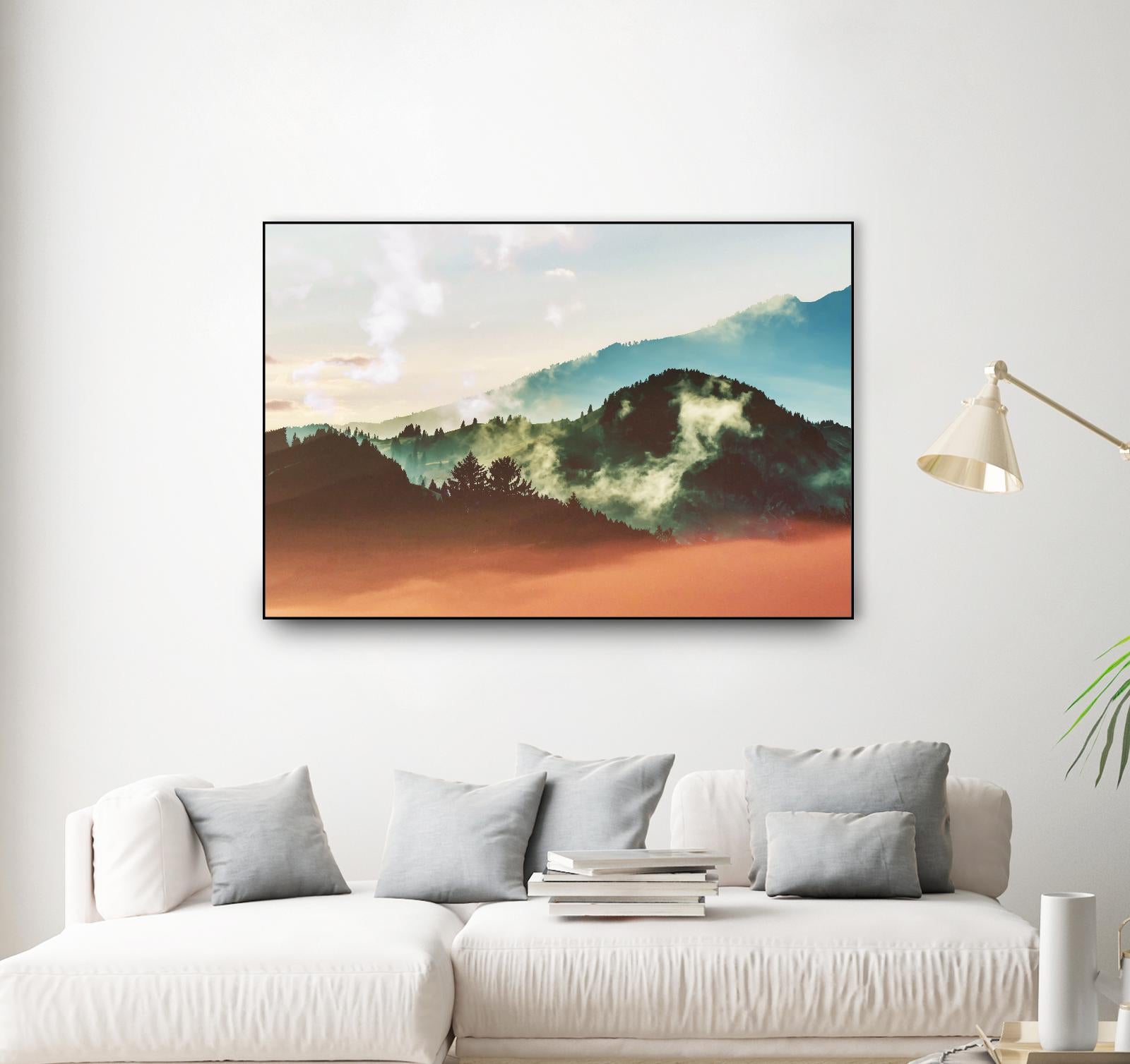 Mighty Mountain by 83 oranges on GIANT ART - digital mountains