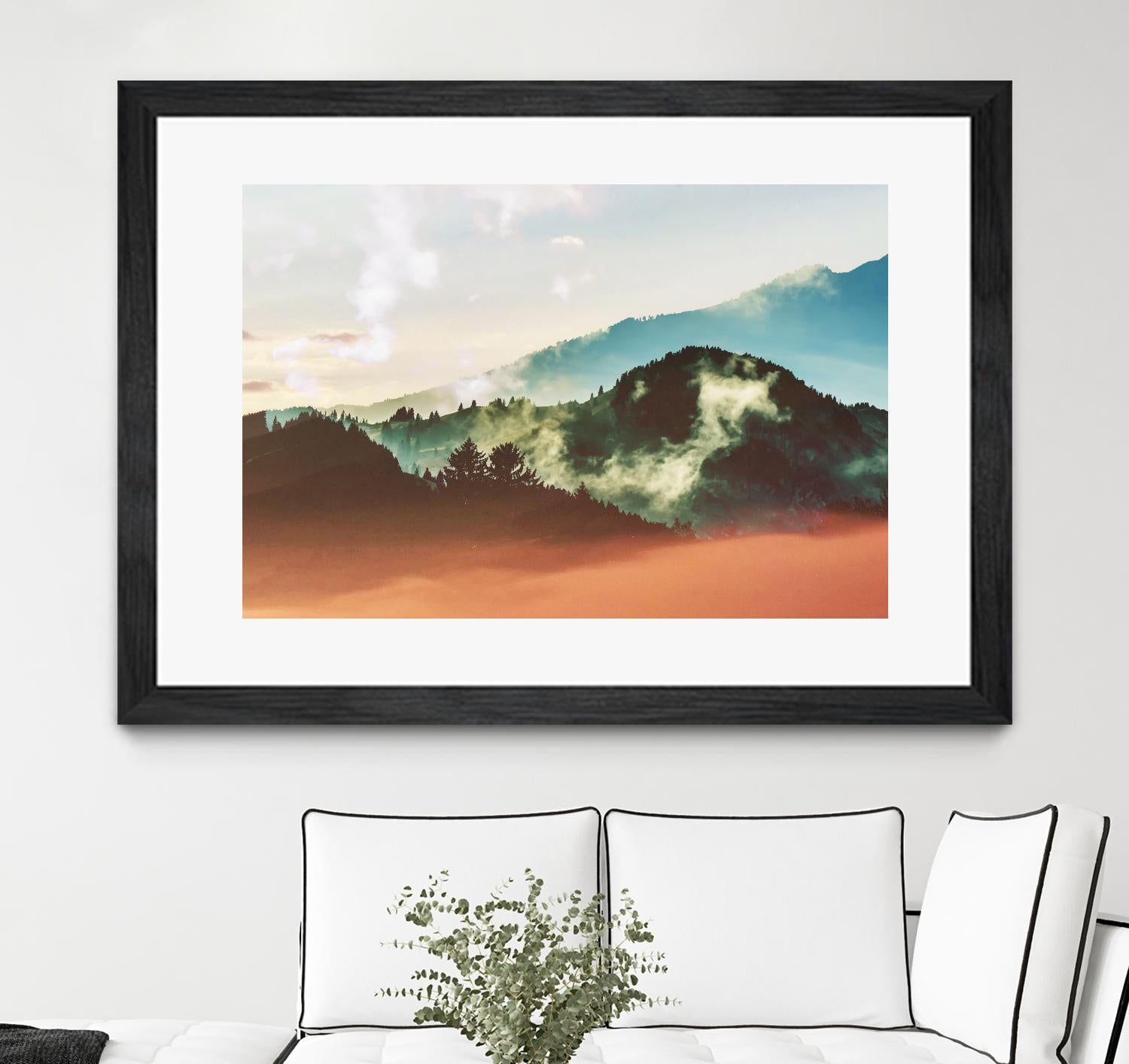 Mighty Mountain by 83 oranges on GIANT ART - digital mountains