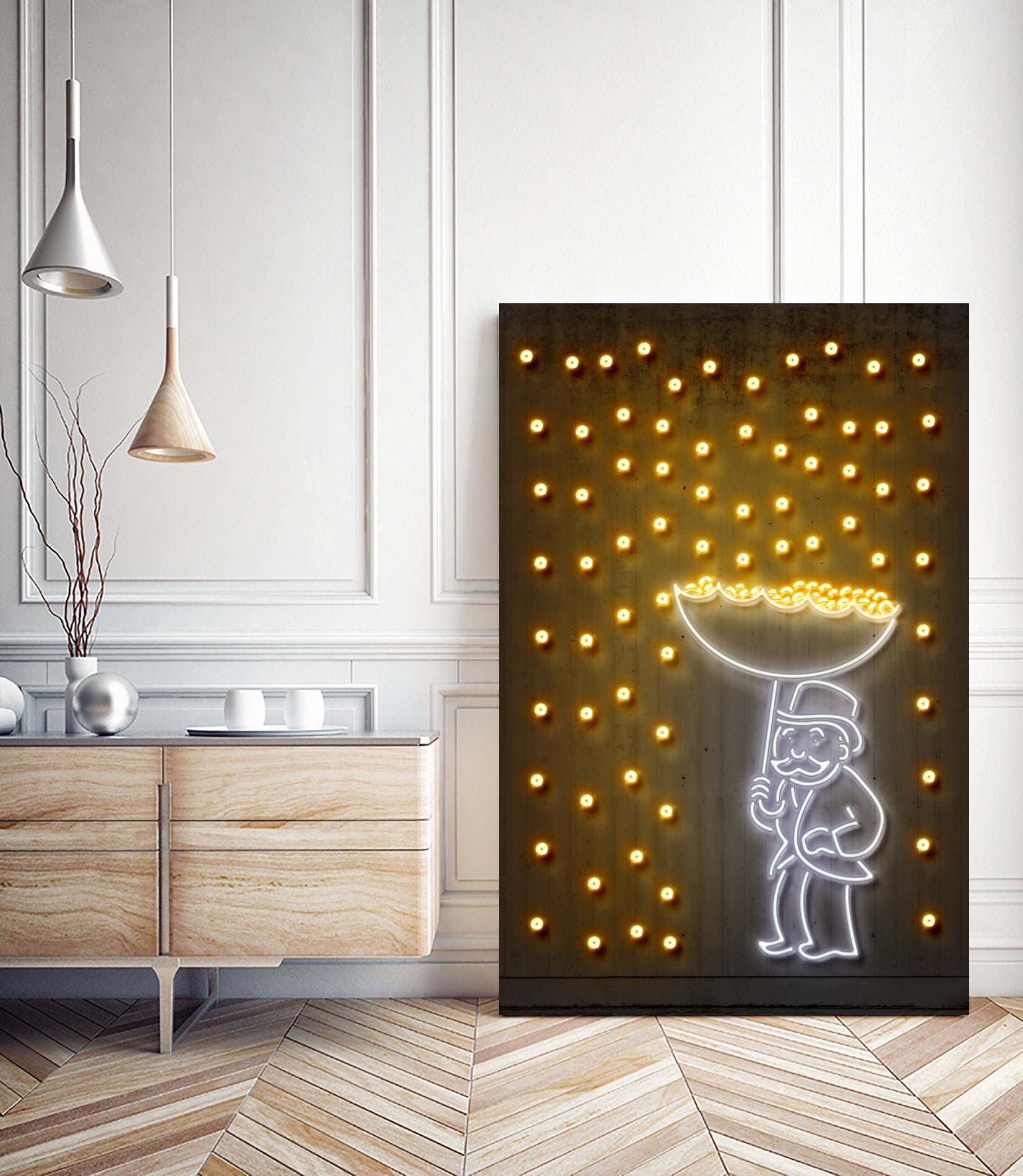 Money Rain by Octavian Mielu on GIANT ART