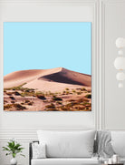 Oasis by 83 oranges on GIANT ART - blue digital sand