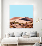 Oasis by 83 oranges on GIANT ART - blue digital sand