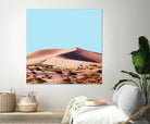 Oasis by 83 oranges on GIANT ART - blue digital sand