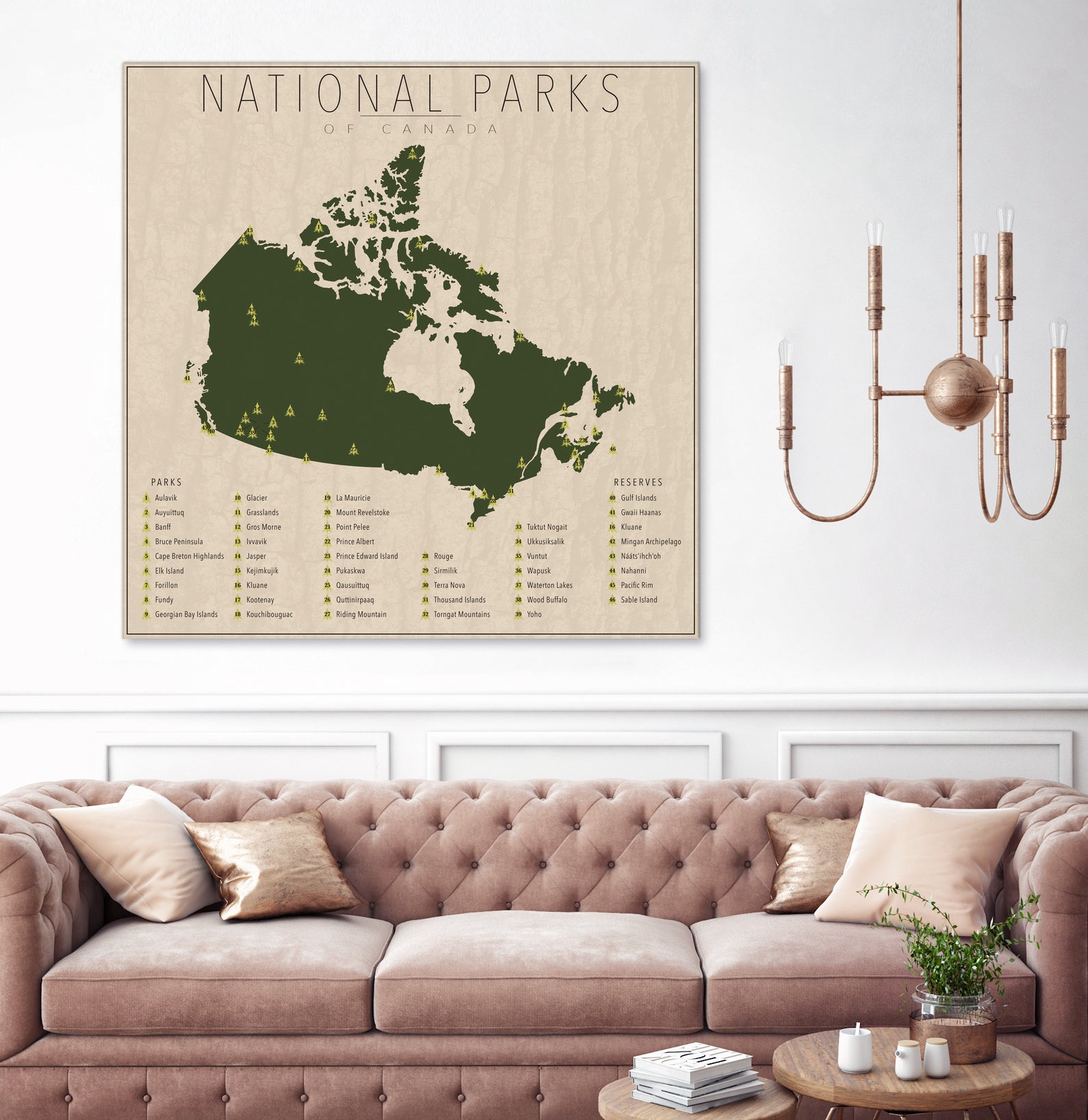 National Parks of Canada by Finlay McNevin on GIANT ART