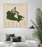 National Parks of Canada by Finlay McNevin on GIANT ART