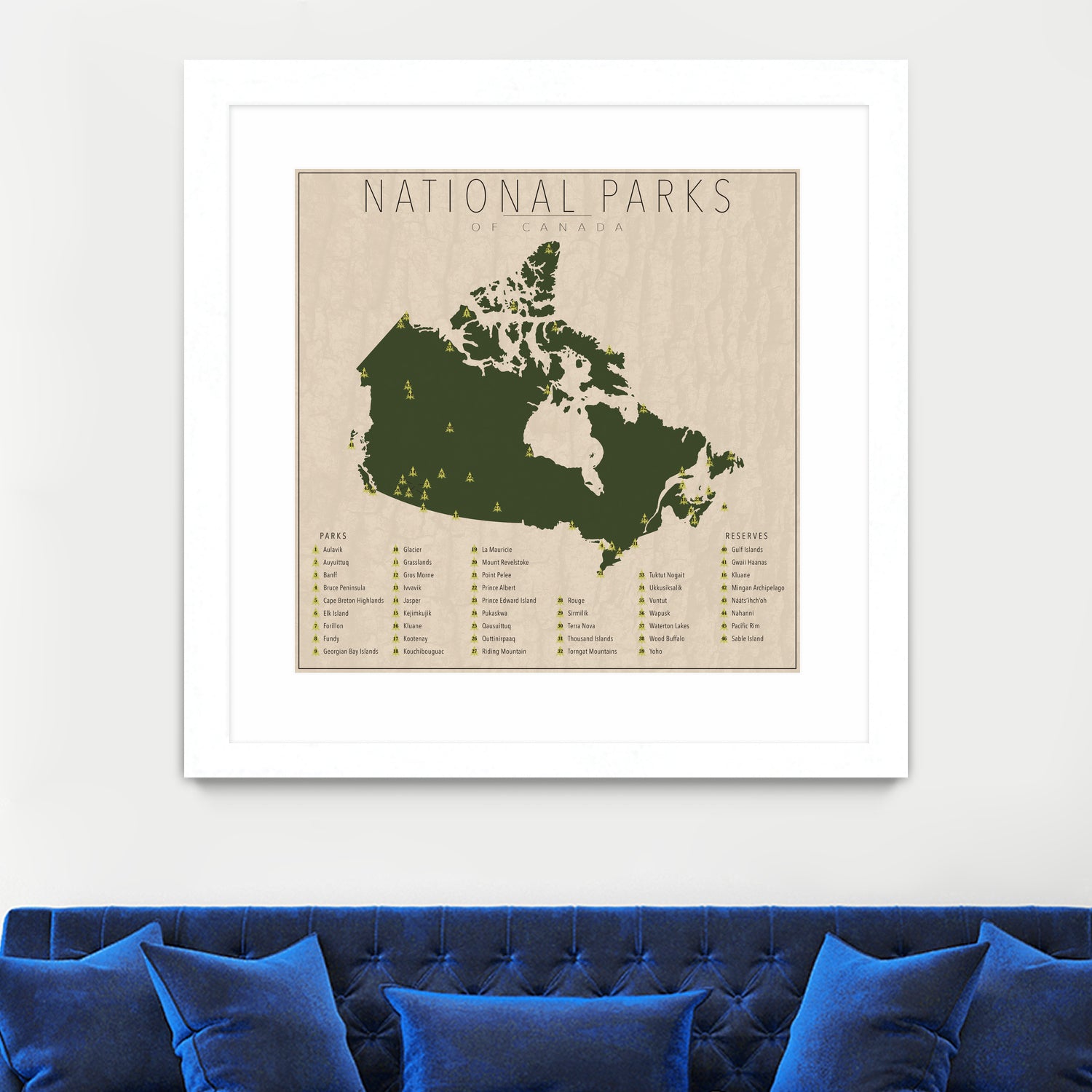 National Parks of Canada by Finlay McNevin on GIANT ART