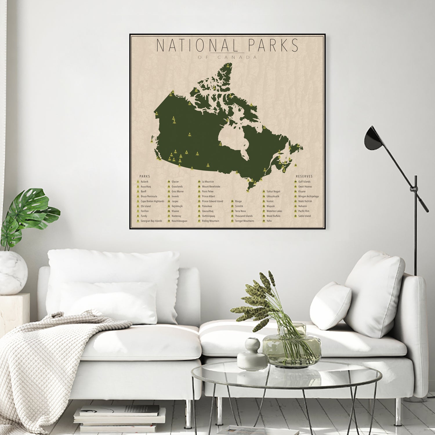 National Parks of Canada by Finlay McNevin on GIANT ART