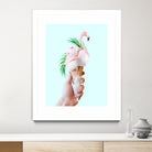 Tropical Ice Cream  by 83 oranges on GIANT ART - pink digital