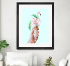 Tropical Ice Cream  by 83 oranges on GIANT ART - pink digital